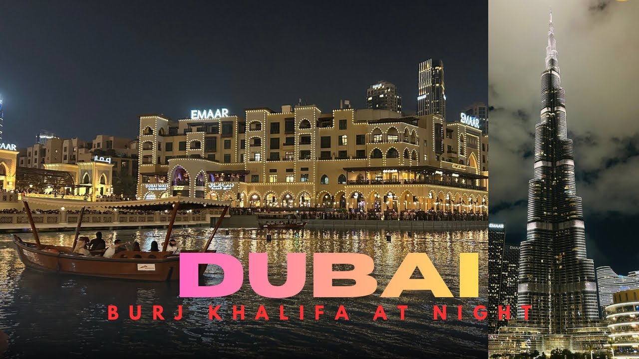 Burj Khalifa before Fountain Show 