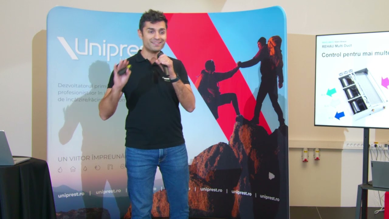 Confort termic complet indiferent de sezon, Adrian Marcu | EXPO Uniprest Moldova & Bucovina 2025