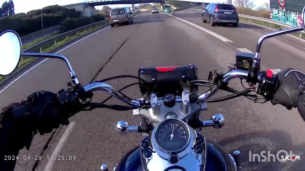Suzuki intruder VL 250 , se puede ir a más de 120 con pasajero ? ✌️