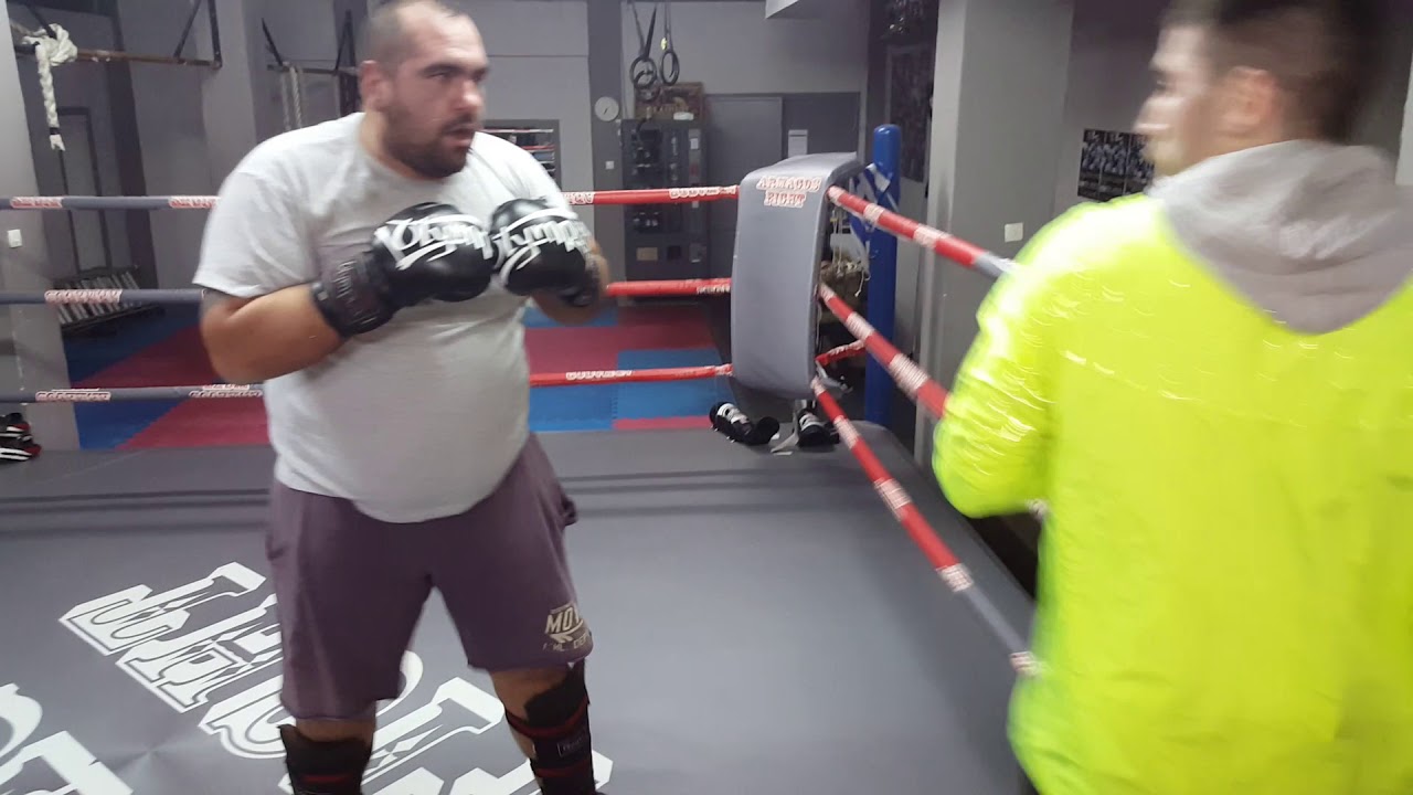 Giannakidis vs Karagiannidis sparing Armagos team