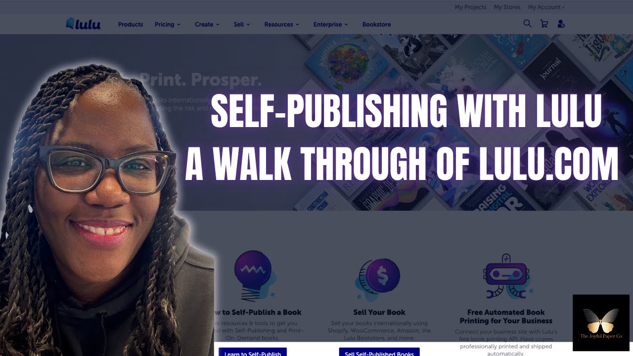 Self-Publishing with Lulu: A Walk Through of Lulu.com