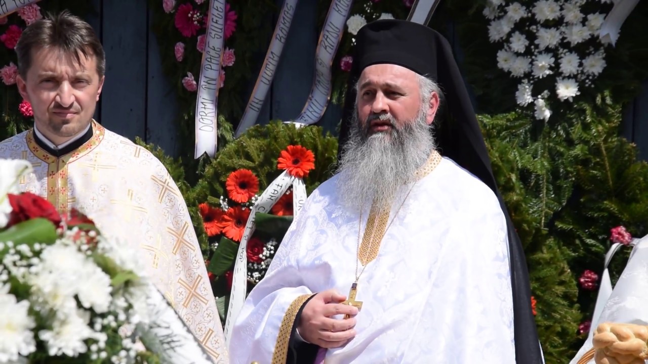 Arhim. Dumitru Cobzaru - Predica la Inmormantarea Mamei Maria Muresan, Ghirisu Roman, Cluj