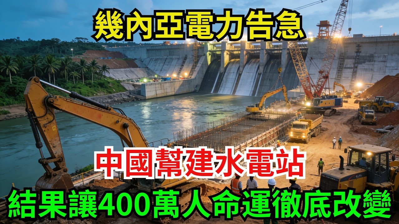 幾內亞電力告急，中國幫建水電站，結果讓400萬人命運徹底改變！#大國重器 #中國製造 #大國工匠 #強國工匠 #超級工程 #科普頻道 #科普知識#水電站
