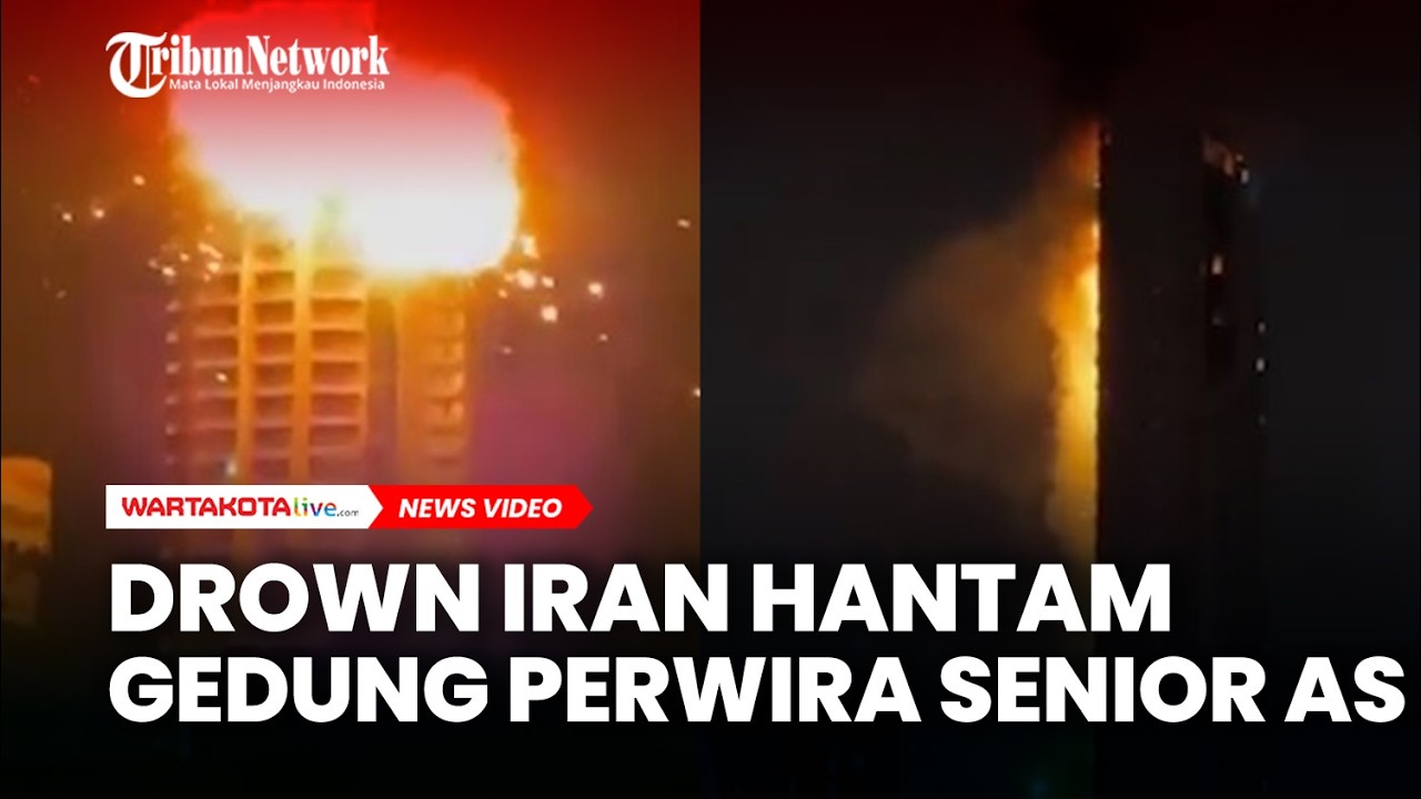 GILAAA, Drown Iran Hantam Gedung Perwira Senior AS di Bahrain
