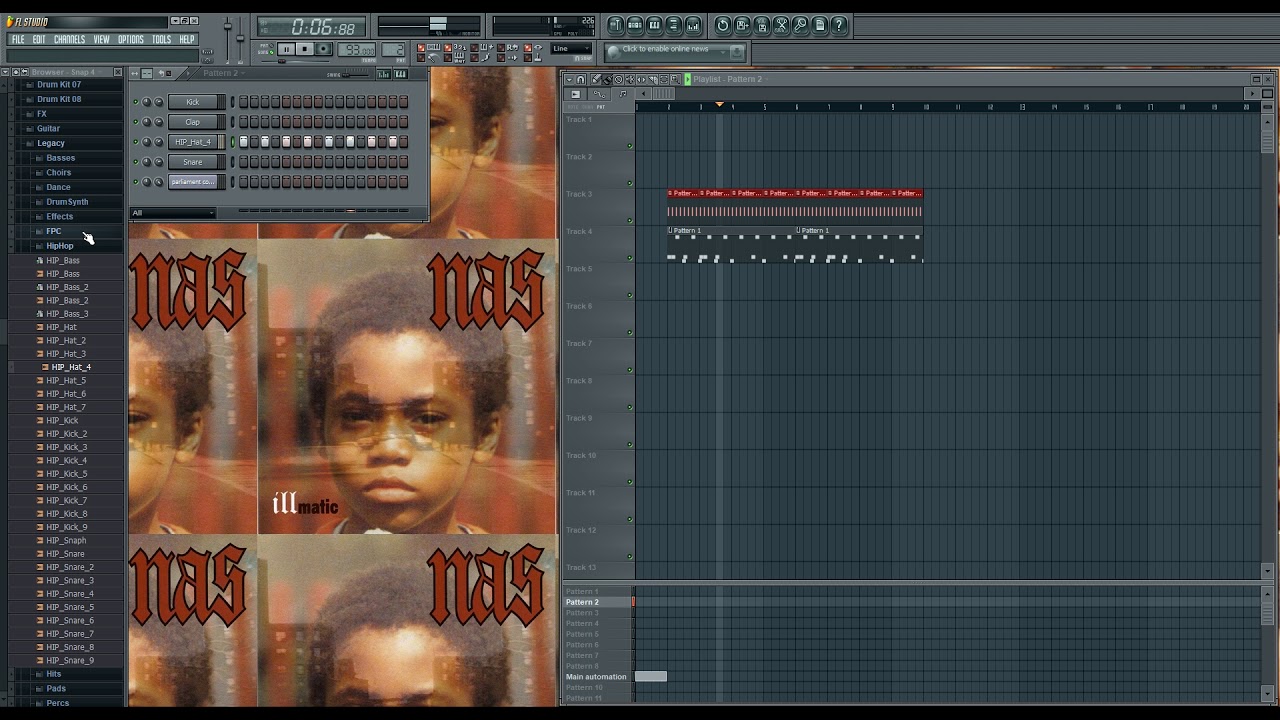 FL Studio Tutorial: Nas - One Love