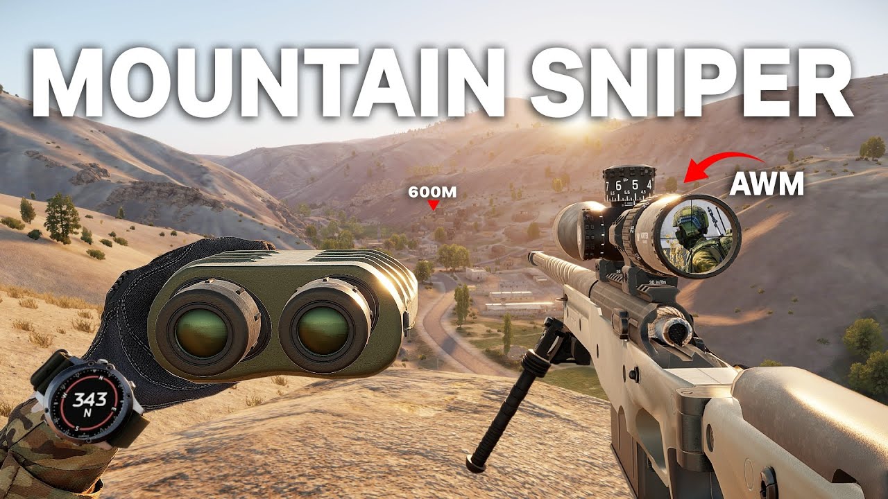 Mountain Sniper vs an ENTIRE Army! - ARMA Reforger