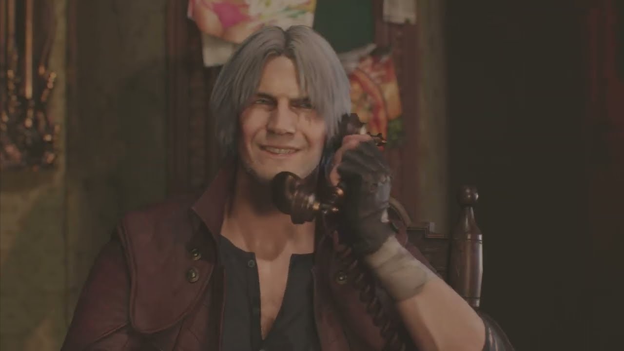 Devil May Cry 5 | Every Single Lady & Trish Cutscene | 4K 60FPS