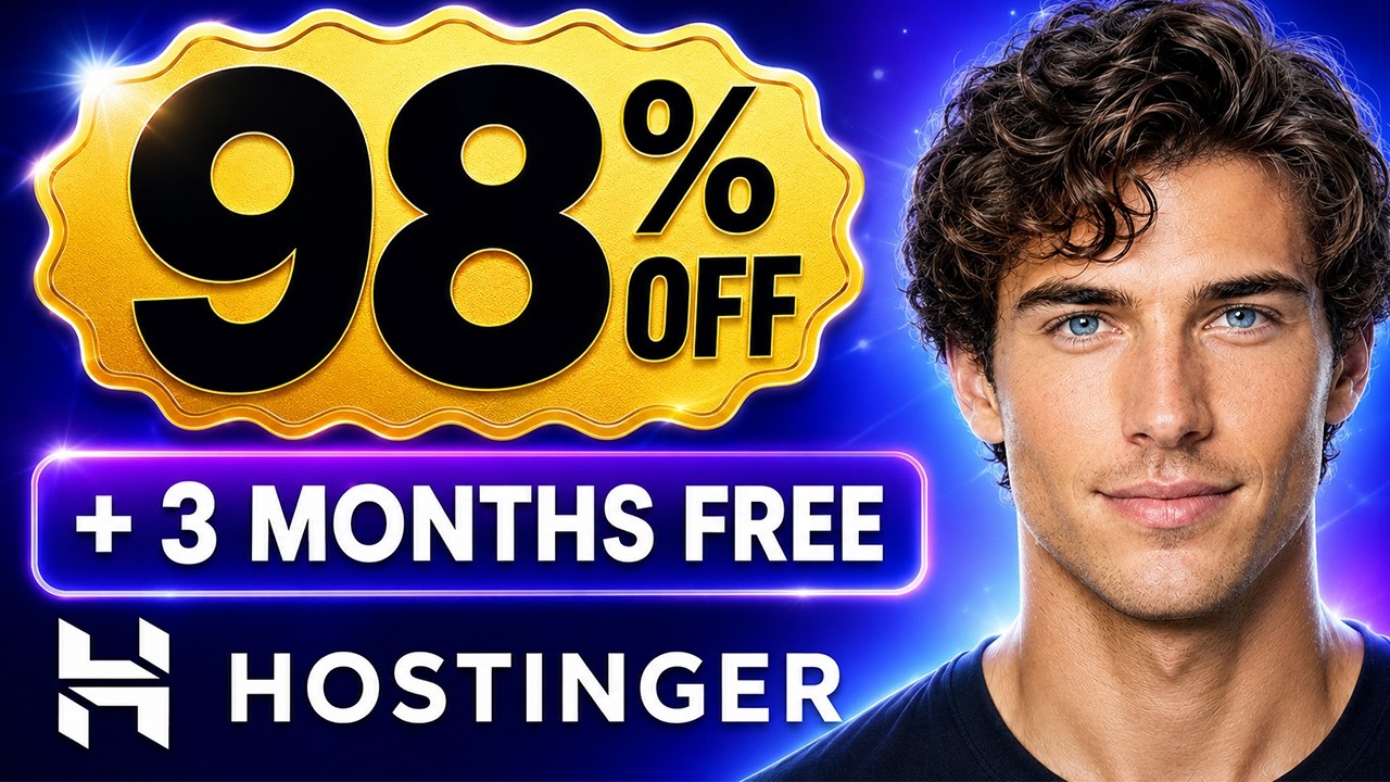 Hostinger Coupon Code 2026 💥 BIGGEST Discount + FREE Bonus Months