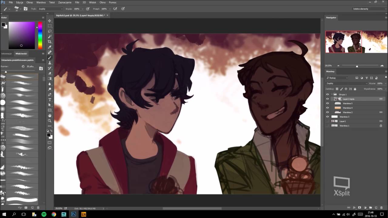 [SpeedPaint] Klance - Triptych #1