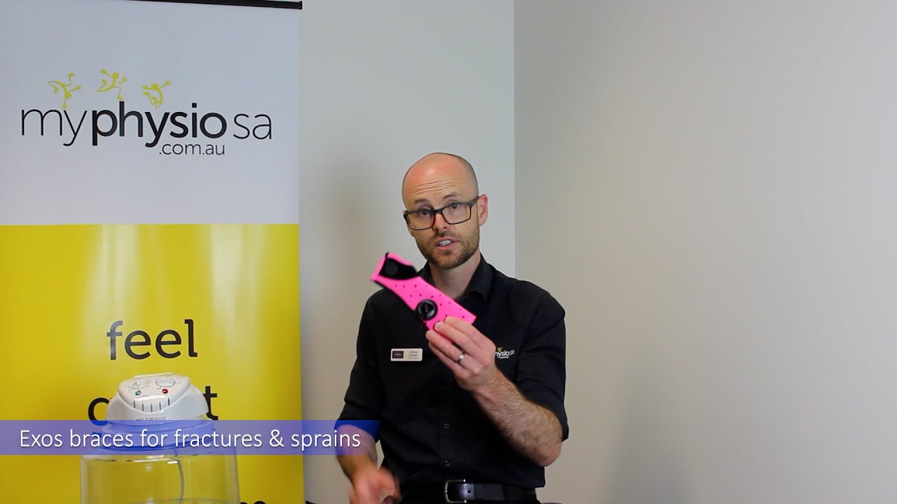 Introducing Exos braces for fractures and sprains of the hand, wrist, thumb & forearm