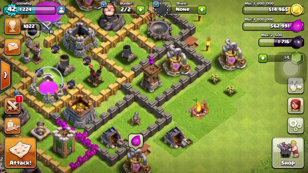 CoC:Dark Elixar Storage!!!