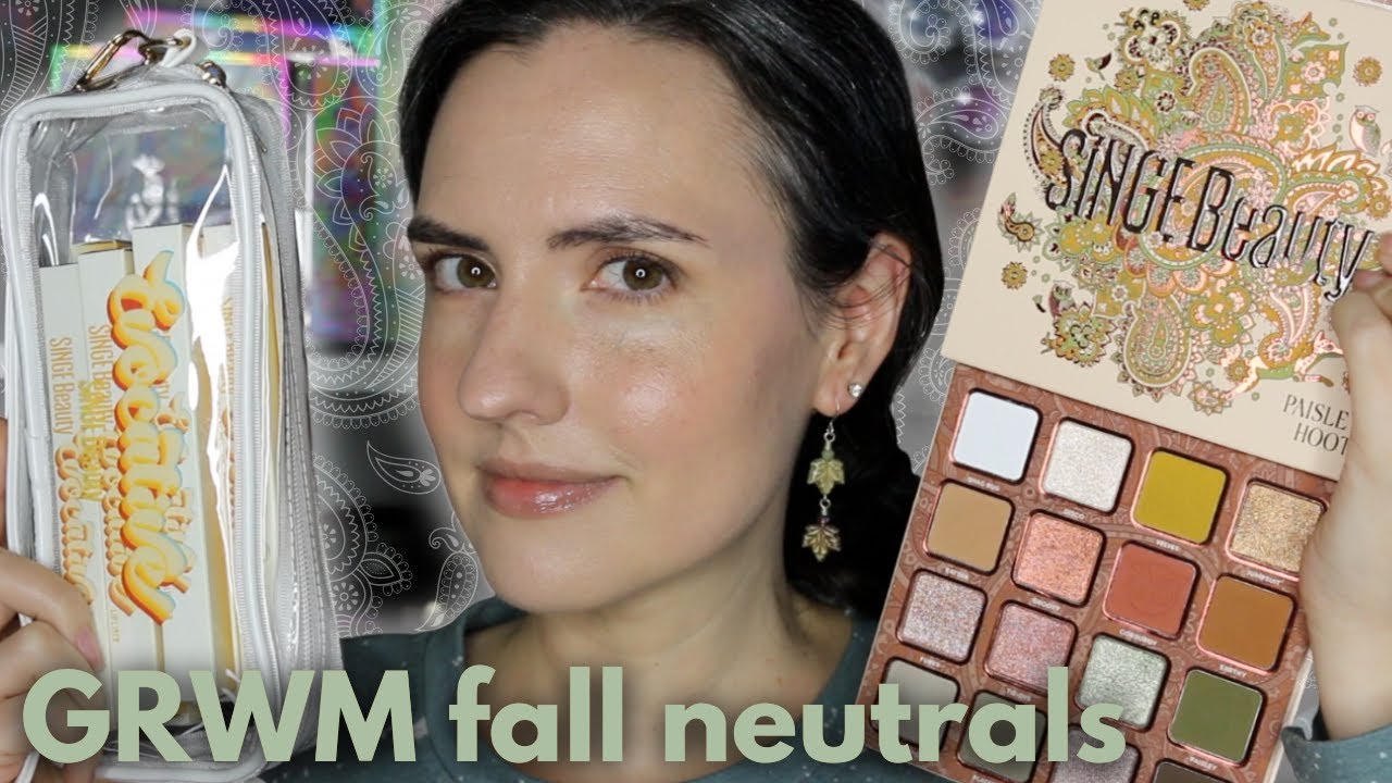 FALL NEUTRALS Get Ready With Me ft. Singe Beauty Paisley Hoot Palette + Evocative Lip Liners