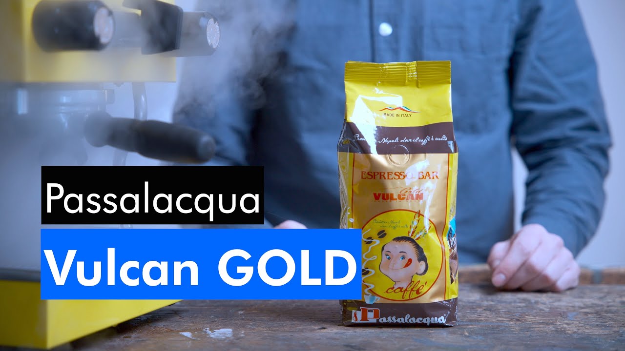 Passalacqua Vulcan Gold  - ein wunderbar s&uuml;&szlig;er, s&uuml;ditalienischer Kaffee