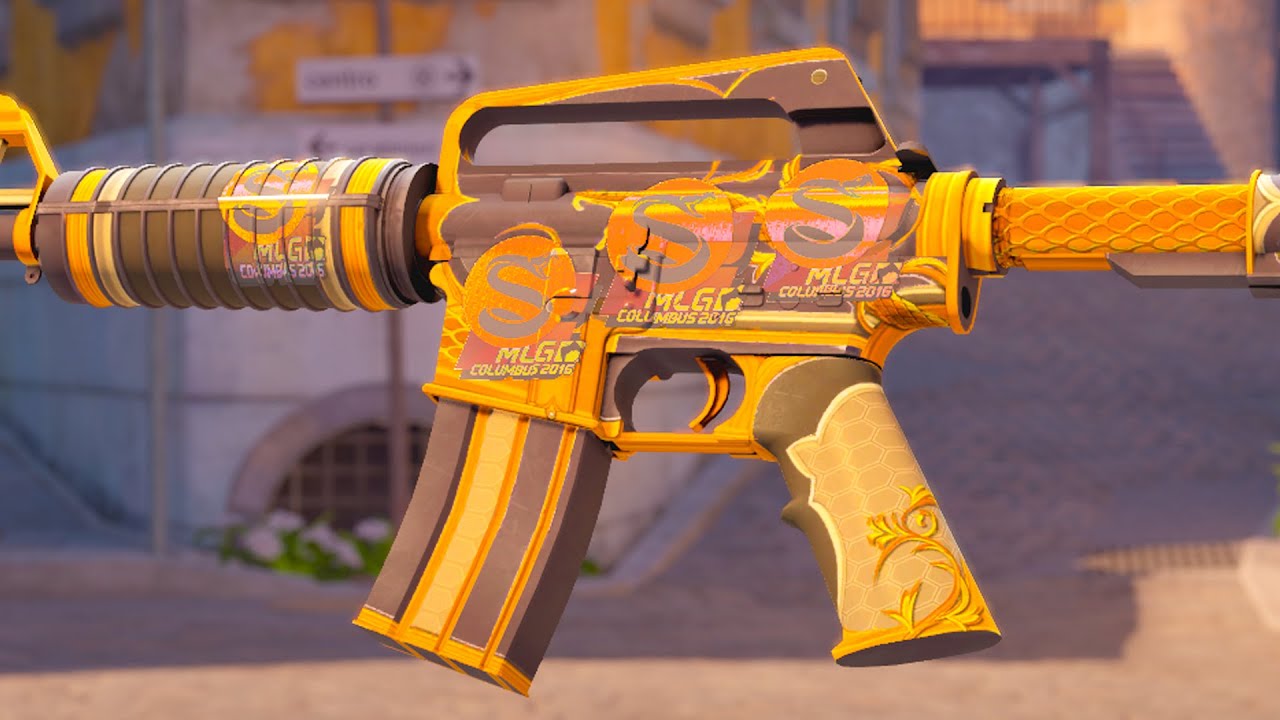 [M4A1-S | Golden Coil] STICKER COMBINATION - CS 2