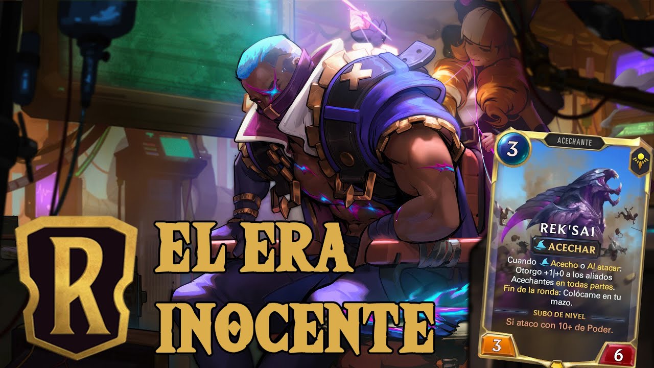 🦈 Mazo Pyke & Rek'Sai | Estandar | Pyke triste y Rek Sai feliz | LoR