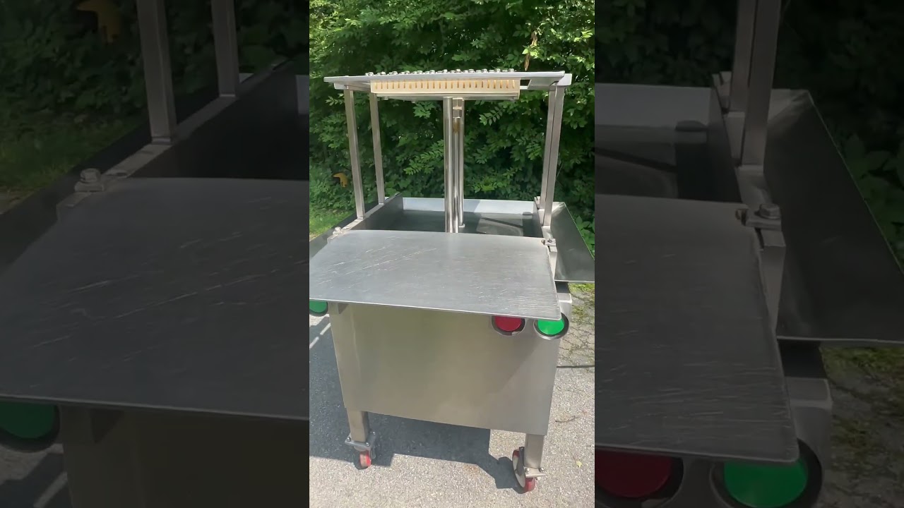 BID ON EQUIPMENT Item: 411264 - JOHNSON Pneumatic Cheese Butter Wire Cutter Slicer - Stainless Steel