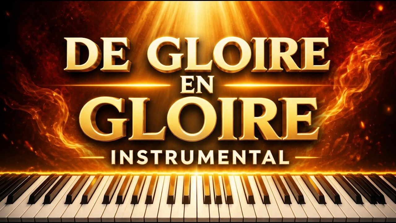 DE GLOIRE EN GLOIRE INSTRUMENTAL | 1H Piano