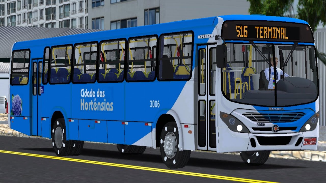 🔵[PROTON BUS] Marcopolo Torino 2007 OF-1722M Mercedes-Benz Padrão Cidade das Hortênsias 🔵
