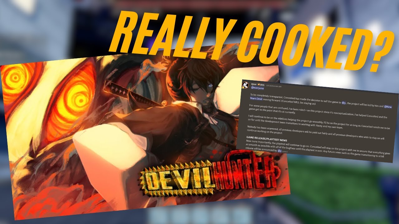 Is Devil Hunters Really Cooked? (Code)