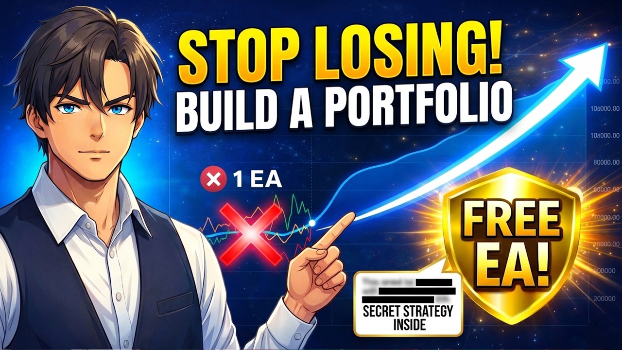 MT5 Portfolio EA: Why Single EAs Fail (FREE EA Inside)