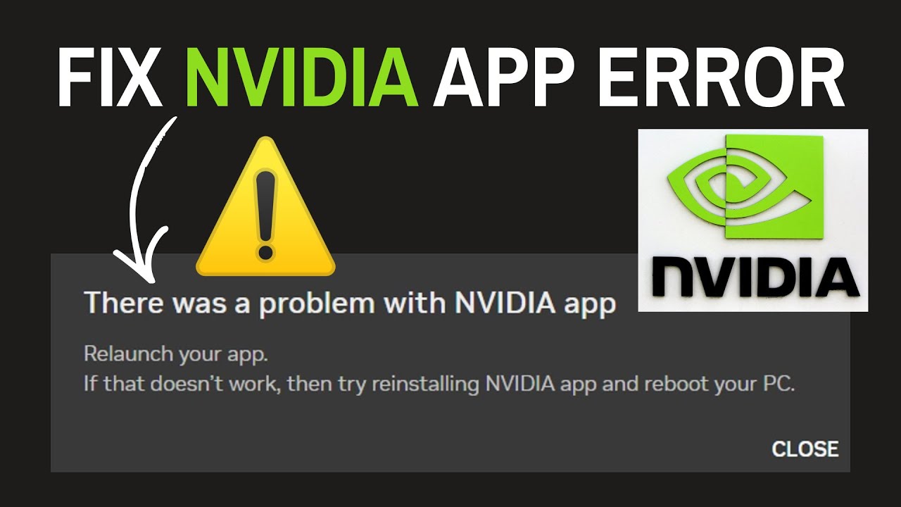 Fix NVIDIA App Error: &ldquo;There Was a Problem&rdquo; on Windows 11