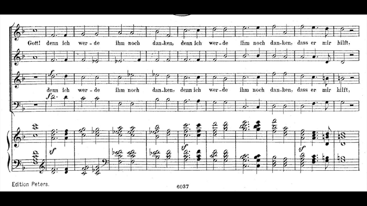 Mendelssohn - Psalm 42 : Wie der Hirsch schreit nach frischem Wasser, Op.42