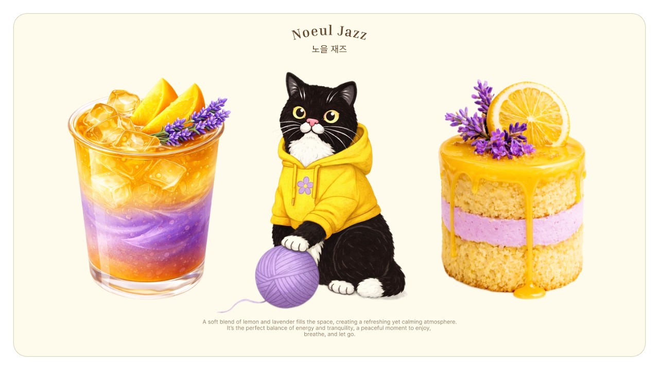 [playlist] Bright Energy & Chill Music • Cozy Jazz 🍋✨