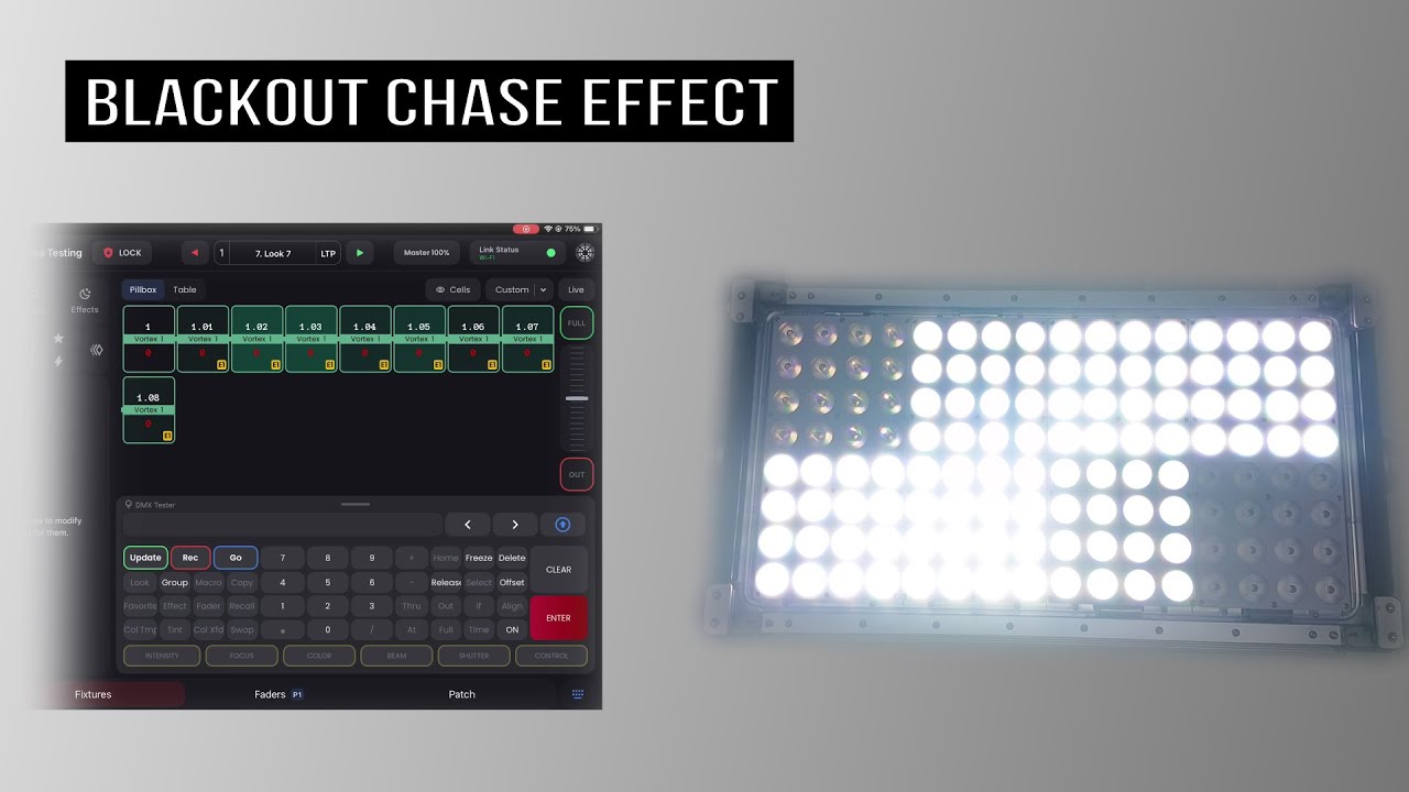Blackout Next - How to Create Chase/Fire Effect DMX