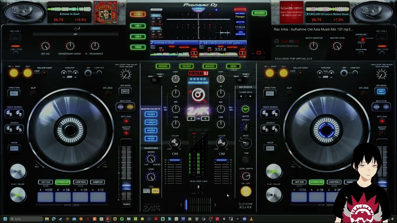 VTuber Virtual Dj Ost Asia Musik Mix 141