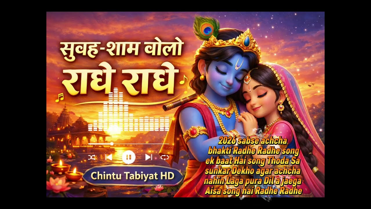 Radhe Radhe Voice Jo Mann Badal De 💙 | Bhakti Feeling 🙏 #RadheRadheVoice