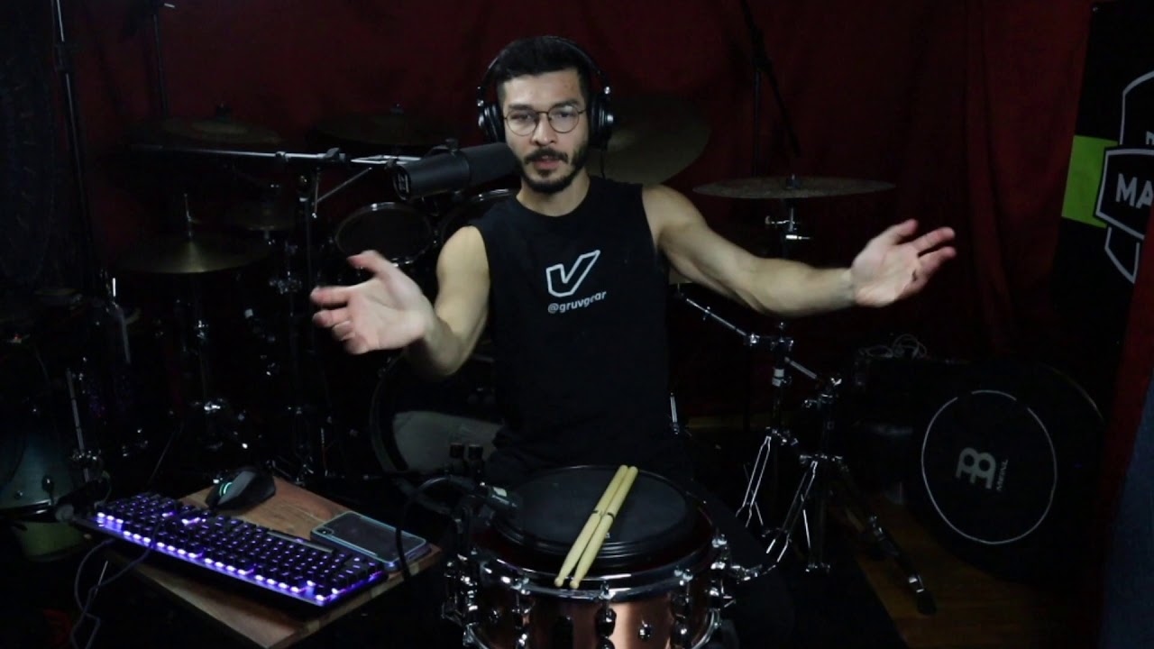 Drum with Me! Padworkout from Twitch Stream