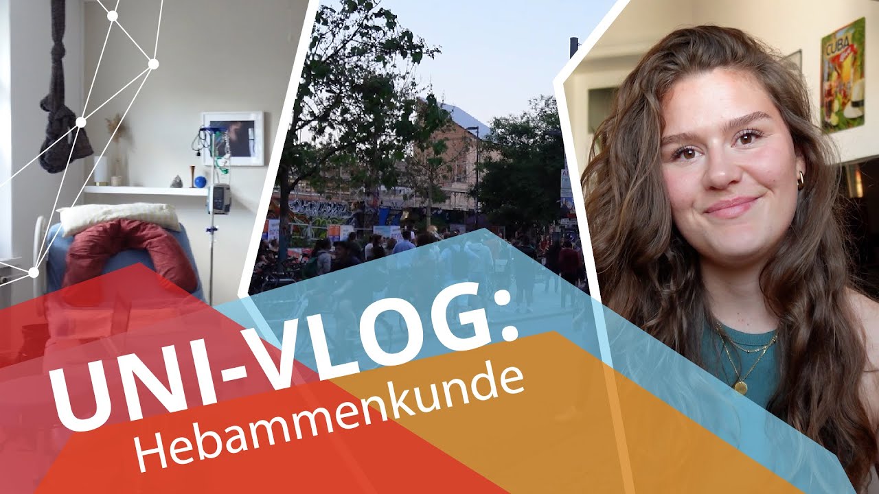 Vom Hörsaal in den Kreißsaal 👶 | Uni-Vlog: Hebammenkunde Bachelor dual studieren