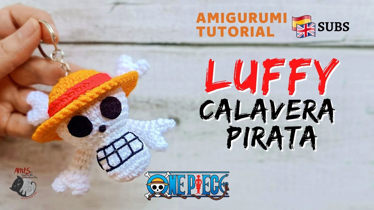 Calavera Luffy Amigurumi Tutorial | One Piece | Amis Tejiendo Momentos ENG/SPA Subs