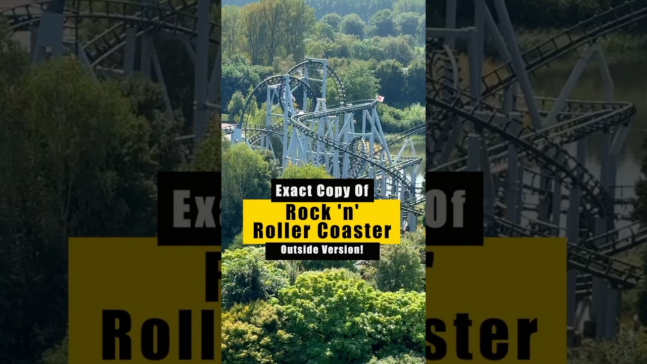 Copy of Disney's Rock 'n' Roller Coaster in the Netherlands. #disneyworld #rollercoasters