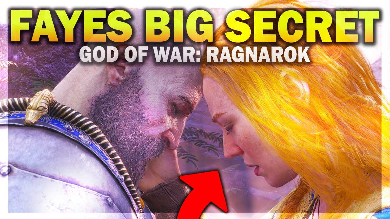 Кто на самом деле Фэй в God of War Ragnarok? (ОБЪЯСНЕНИЕ) БОЛЬШОЙ СЕКРЕТ Фэй в God of War Ragnarok!