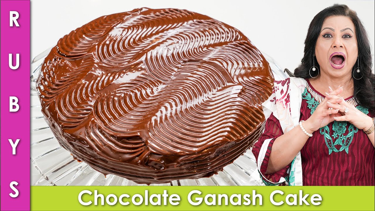 Craving Chocolate? Try This Super Fast Chocolate Gnash Cake Recipe in Urdu Hindi  - RKK