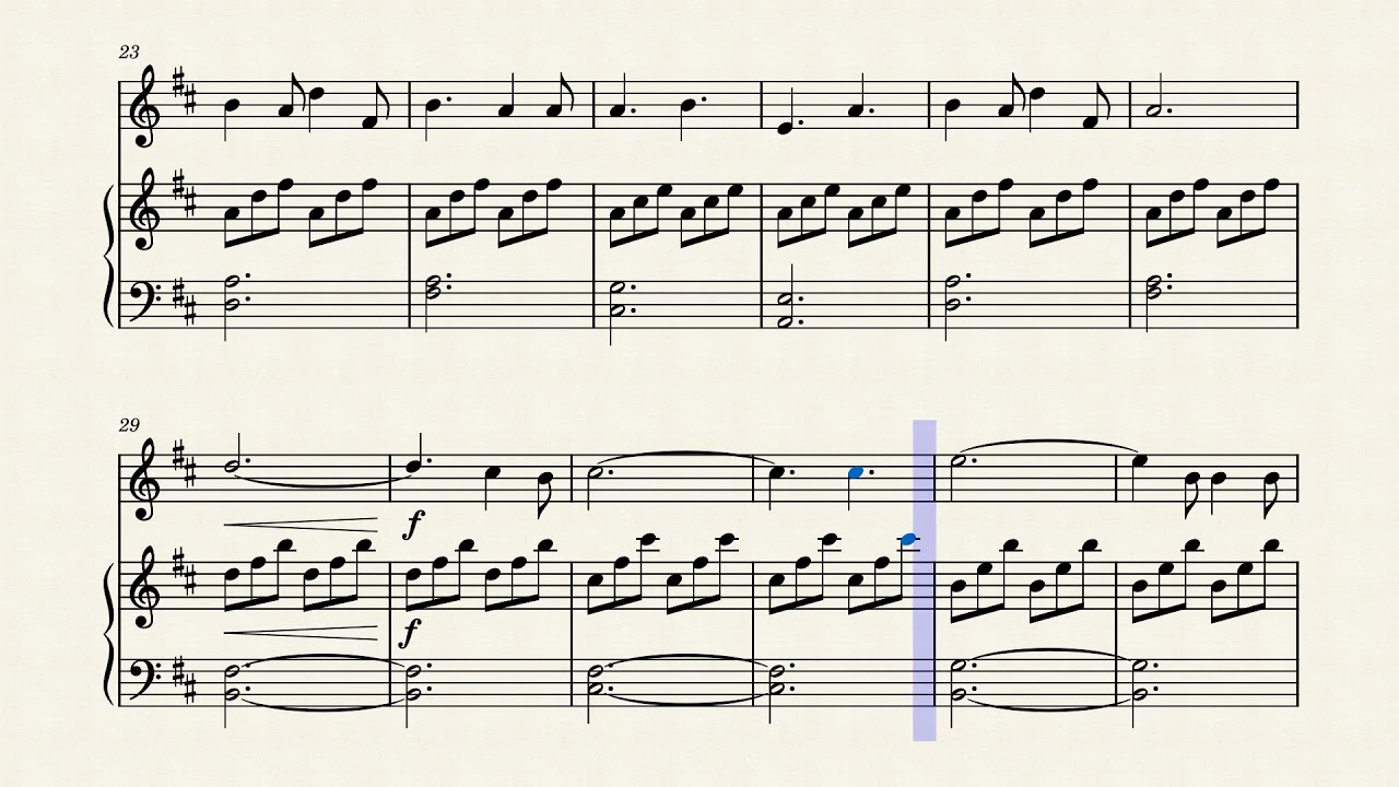 O Holy Night – Violin and Piano by Adolphe Adam