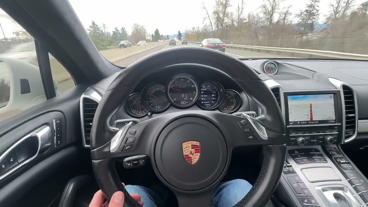 2013 Porsche Cayenne Turbo Driving Video - Bring A Trailer 
