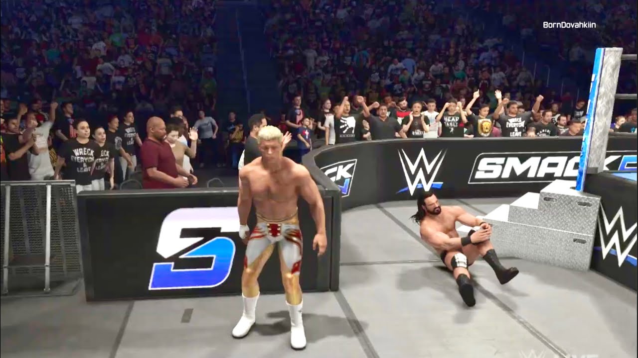 Cody Rhodes Vs. Drew McIntyre: WWE Undisputed Championship Title Match, Smackdown - WWE 2K26 PS5