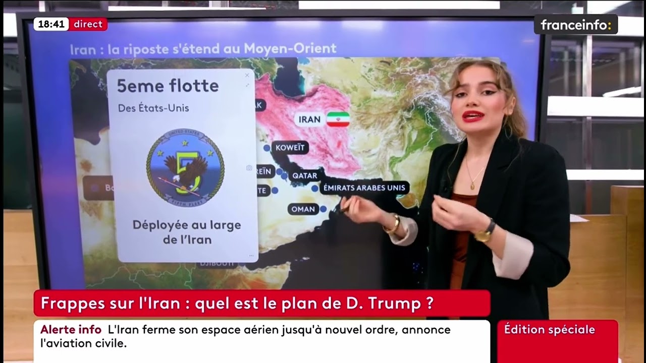 Iran : la riposte s’étend au Moyen-Orient 