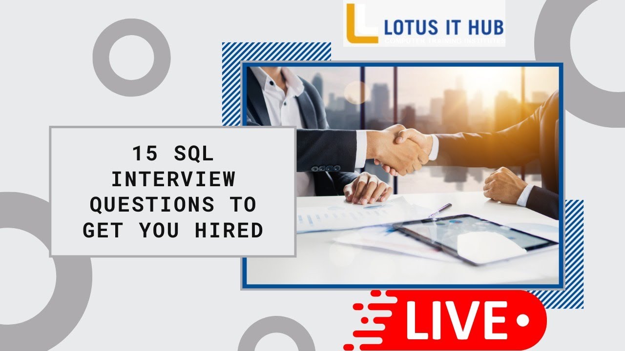 15 SQL Interview Questions TO GET YOU HIRED in 2025 | SQL Interview Questions & Answers