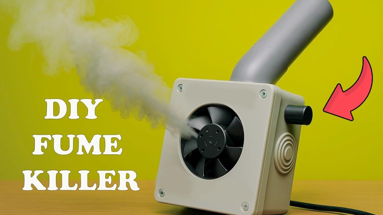 DIY Solder Fume Extractor | Save Your Lungs with This Simple Build!