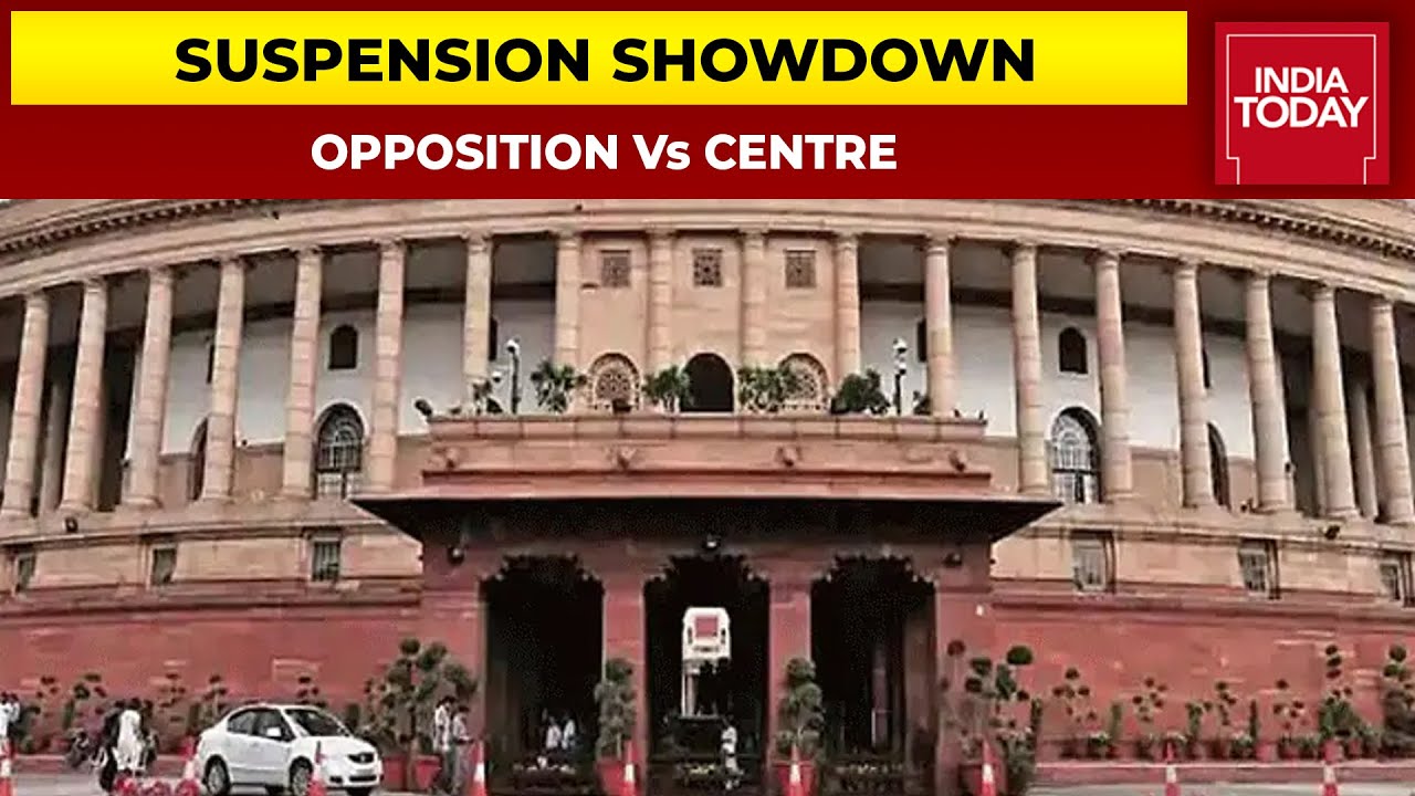 12 MPs Suspended Over Unruly Conduct From Rajya Sabha, Oppn to Discuss Future Course Of Action Today