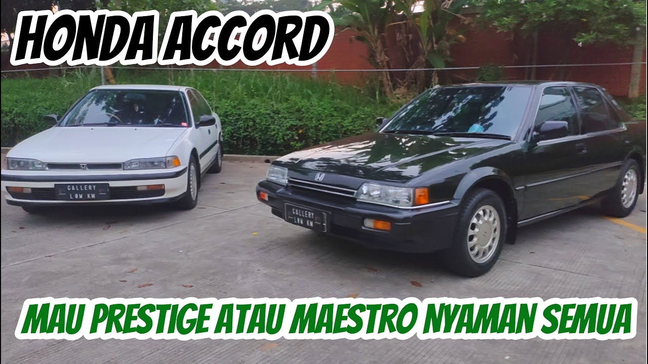 Honda Accord, Mau Prestige atau Maestro Nyaman Semua