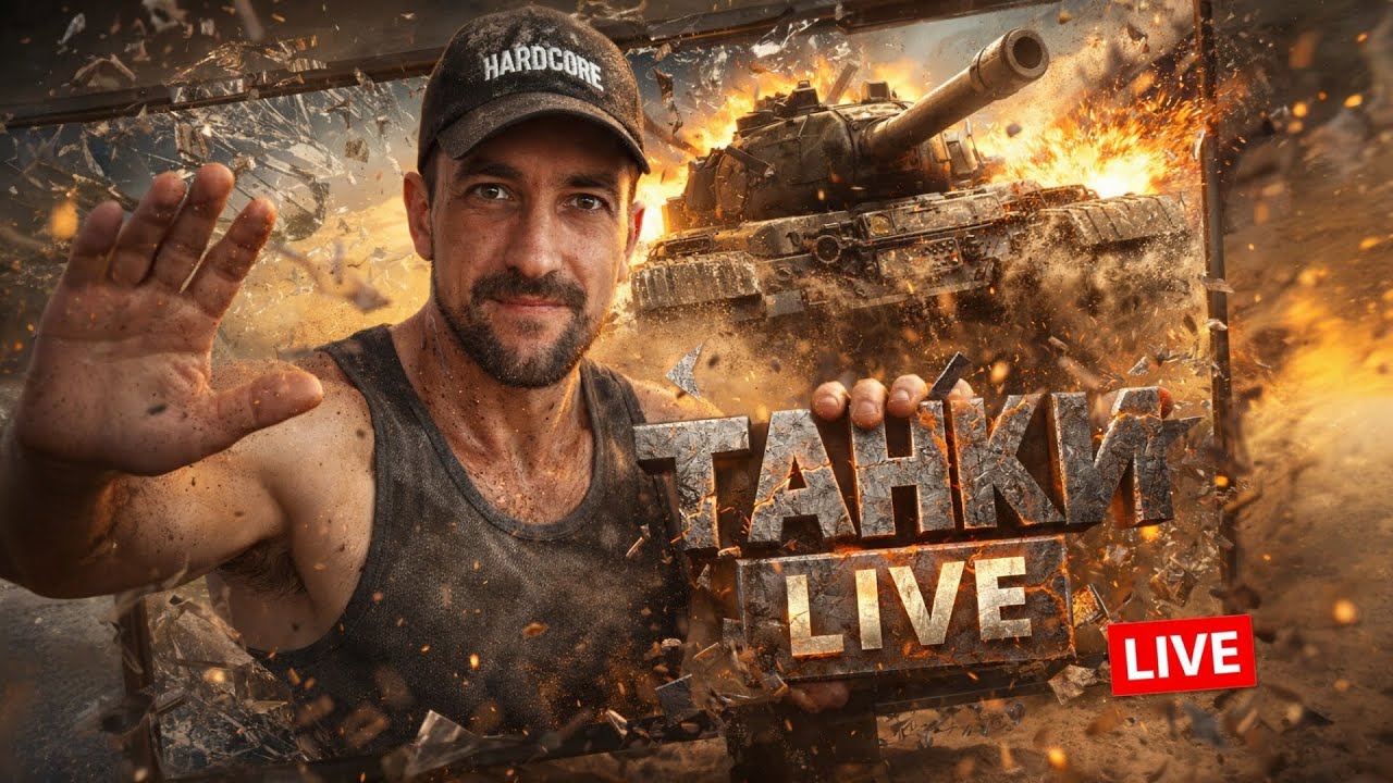 ТАНКИ ВРЫВАЮТСЯ В ПРЯМОЙ ЭФИР 💥 | HARDCORE LIVE