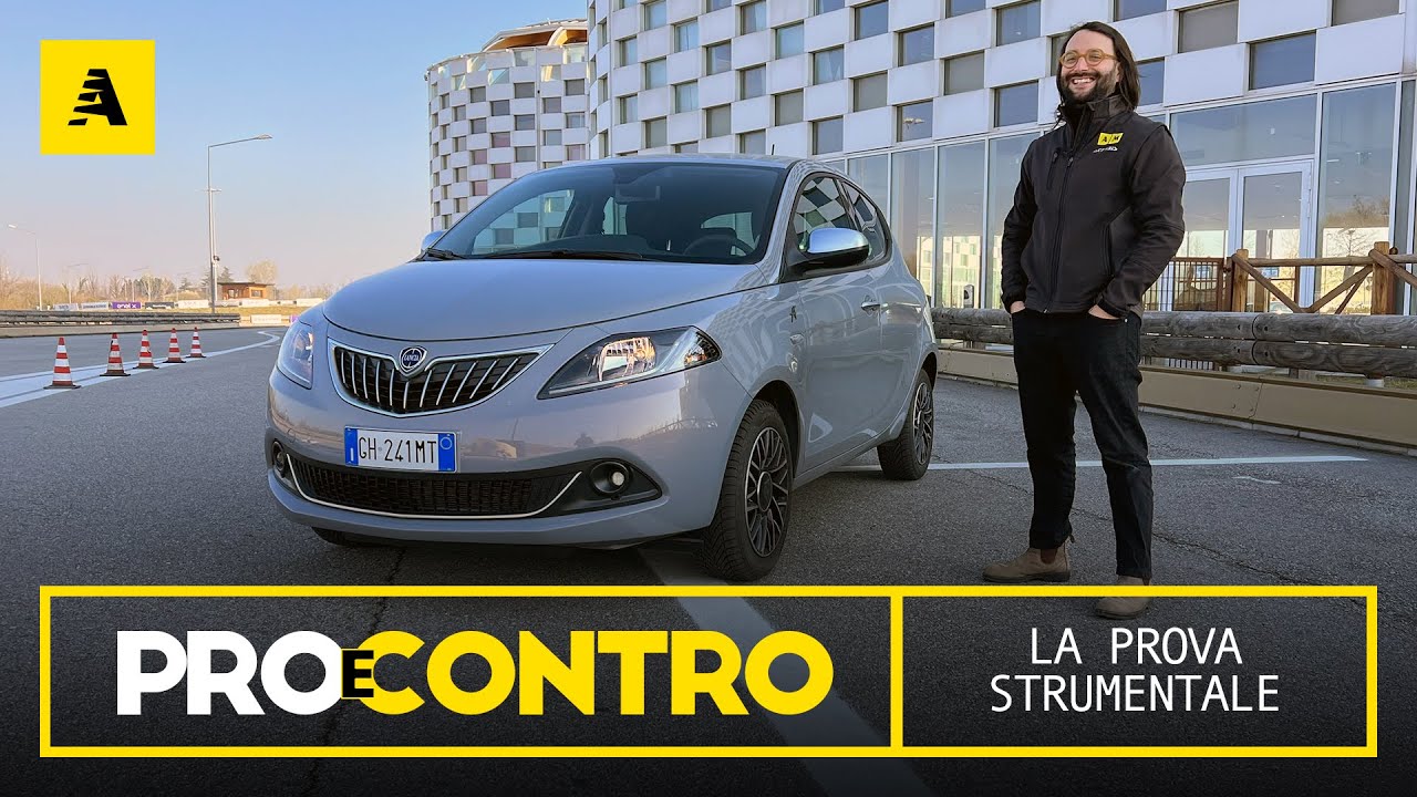 Lancia YPSILON Hybrid (2022) | PRO e CONTRO - PROVA STRUMENTALE