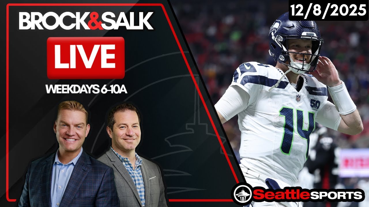 Brock & Salk LIVE - Seahawks Reaction - 12/8/2025 | Seattle Sports