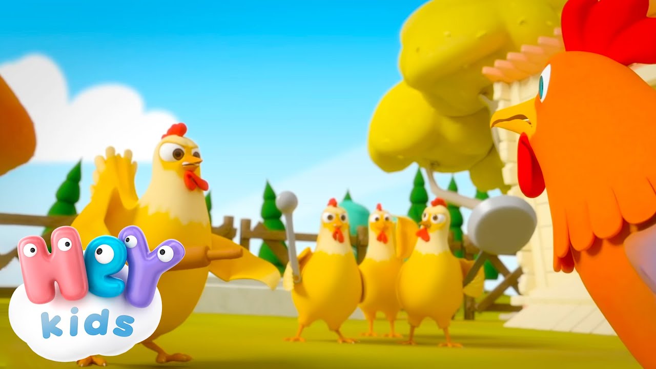 Doidas Andam as Galinhas e Mais! | M&uacute;sica Infantil - HeyKids Portugu&ecirc;s