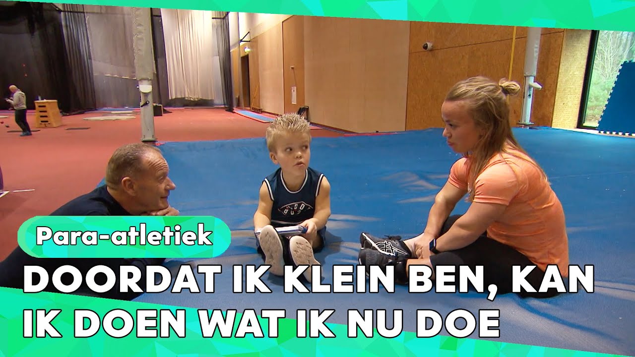WORDT HET KOGELSTOTEN OF SPEERWERPEN? | HELLUP PARA-ATLETIEK | ZAPPSPORT