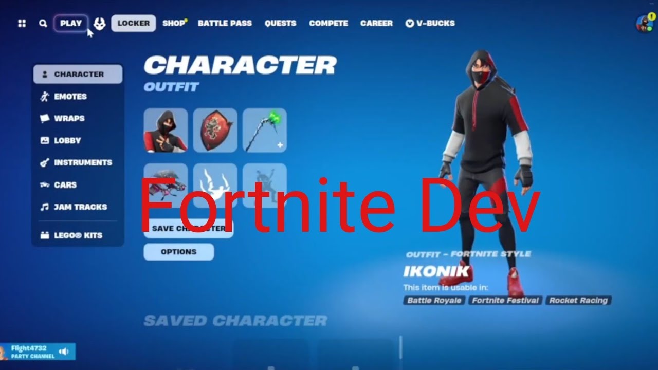 Trolling crazy kid on Fortnite with a dev account!